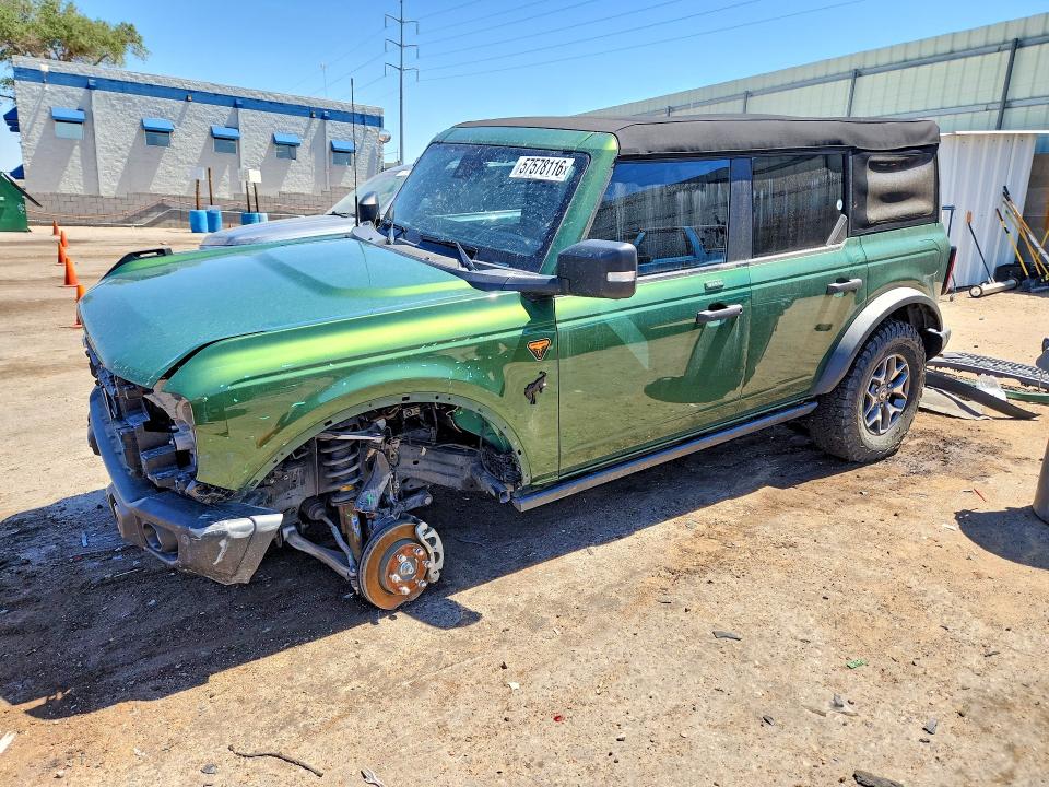 2023 Ford Bronco VIN 1FMEE5DH0PLB13231 — COPART salvage auction photo