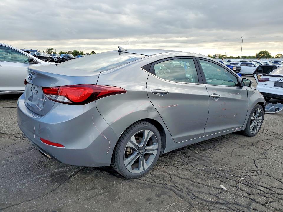 2014 Hyundai VIN KMHDH4AH8EU060660 COPART salvage auction — FRONT END, Co - Public - Salvage Title, sold $275 on 2026-07-30 (photo 3)