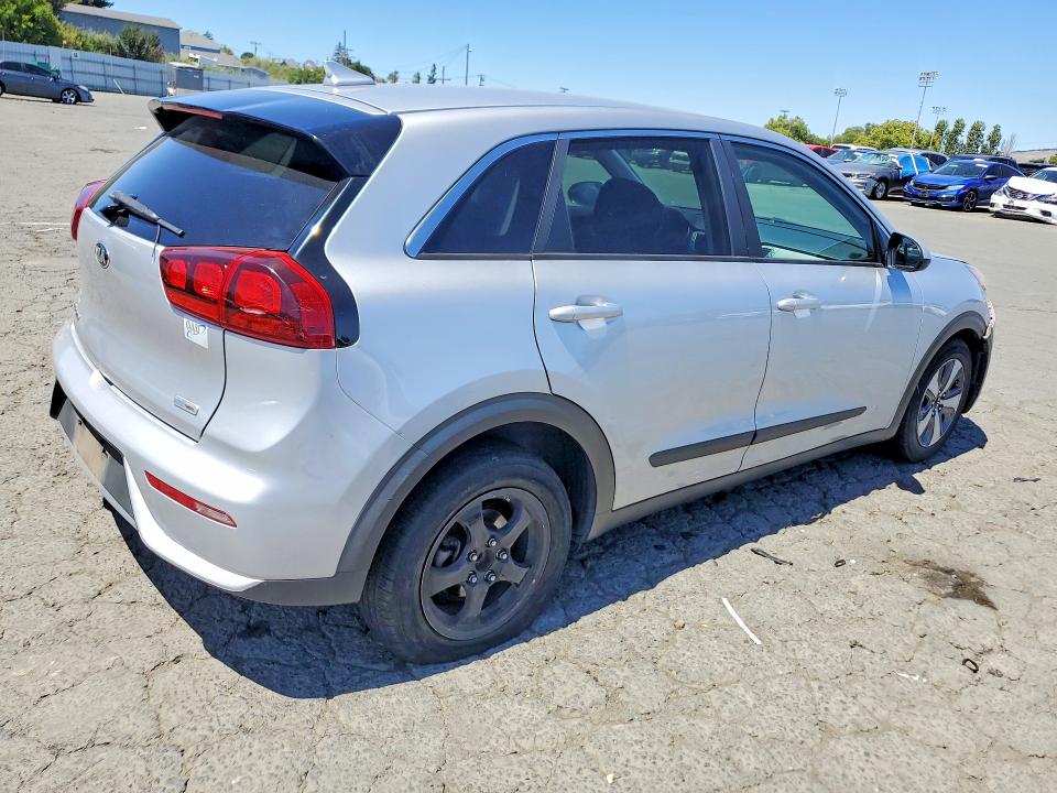 2017 Kia Niro VIN KNDCB3LC5H5036702 COPART salvage auction — SIDE, CA - SALVAGE CERTIFICATE, sold $1,250 on 2026-07-24 (photo 3)