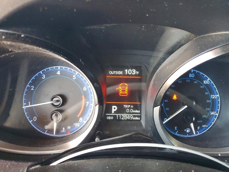 2015 Toyota Corolla VIN 5YFBURHE3FP345765 COPART salvage auction — FRONT END, AZ - CERT OF TITLE - SALVAGE, sold $2,100 on 2026-07-28 (photo 9)