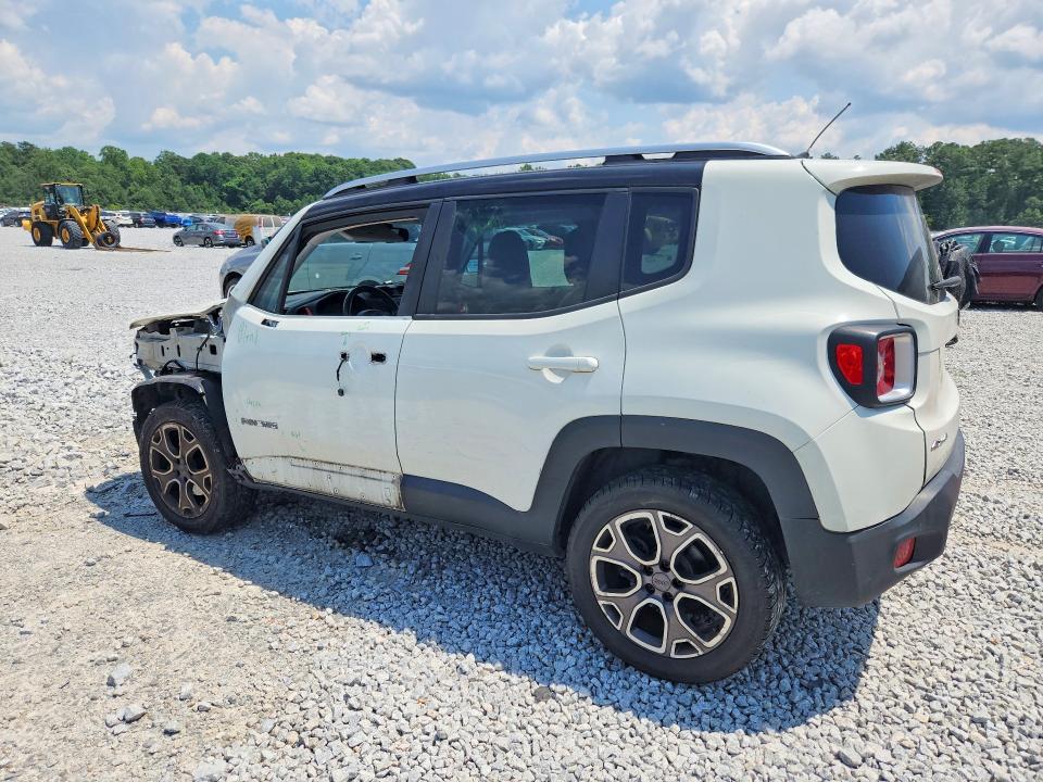 2015 Jeep Renegade VIN ZACCJBDT8FPB88960 COPART salvage auction — FRONT END, Ga - Cert Of Title-Salvage, sold $275 on 2026-07-21 (photo 2)