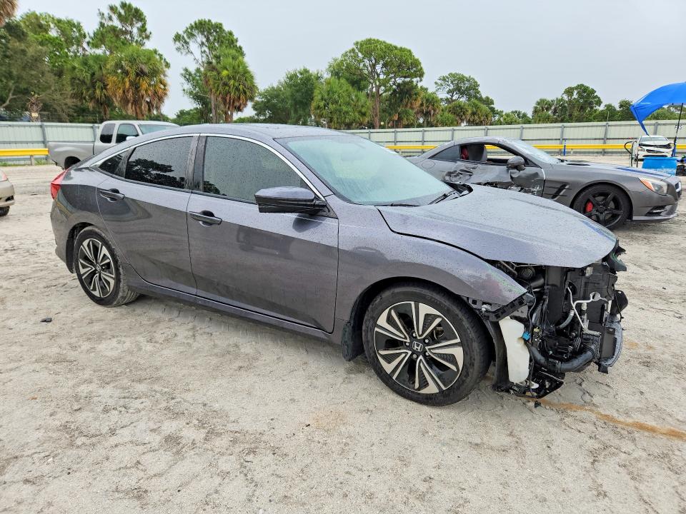 2018 Honda Civic VIN JHMFC1F3XJX032079 COPART salvage auction — FRONT END, Fl - Certificate Of Destruction, sold $3,550 on 2026-07-15 (photo 4)