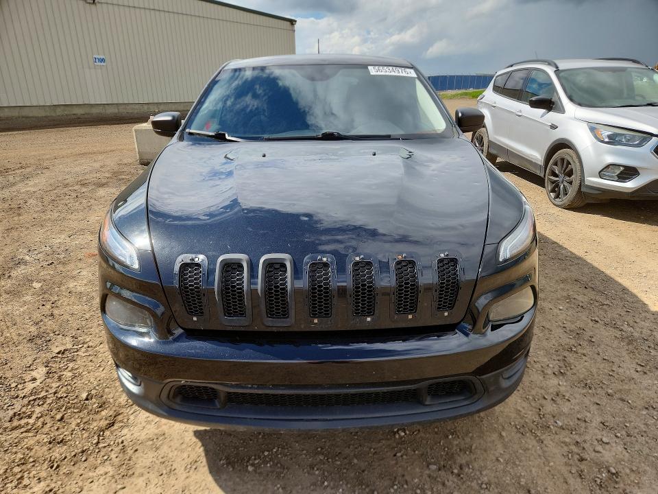 2016 Jeep Cherokee VIN 1C4PJMAB7GW256145 COPART salvage auction — HAIL, Ab - Bos - Active, sold $2,200 on 2026-07-03 (photo 5)