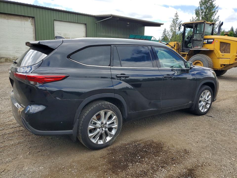 2021 Toyota Highlander hybrid VIN 5TDDBRCH4MS016495 COPART salvage auction — SIDE, Wa - Vehicle Cert Of Ownership-Titl, sold $10,200 on 2026-07-14 (photo 3)