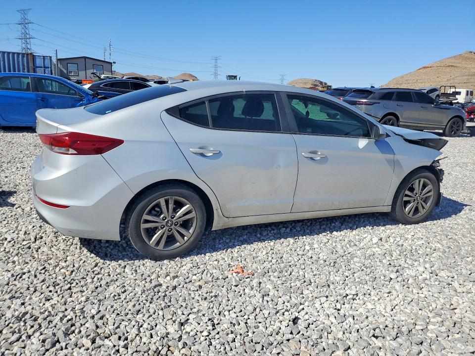 2018 Hyundai Elantra VIN KMHD84LF7JU525208 COPART salvage auction — FRONT END, Nv - Salvage Title, sold $925 on 2026-07-06 (photo 3)
