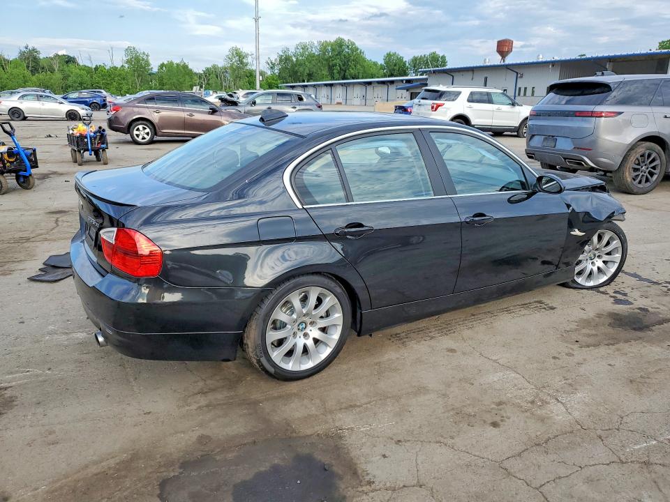 2008 BMW 3 series VIN WBAVD535X8A283525 COPART salvage auction — FRONT END, NY - MV-907A SALVAGE CERTIFICATE, sold $350 on 2026-07-21 (photo 3)