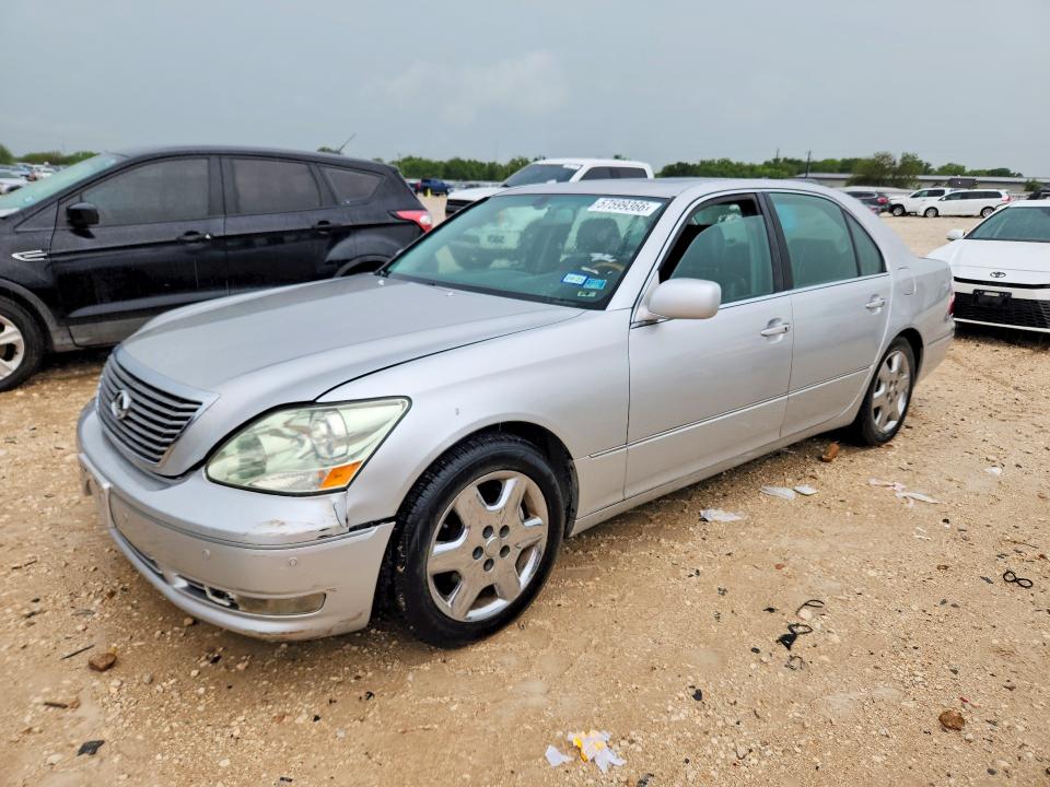 2004 Lexus Ls 430 VIN JTHBN36F540130125 COPART salvage auction — FRONT END, MT - CERTIFICATE OF TITLE, sold $125 on 2026-07-30 (photo 1)
