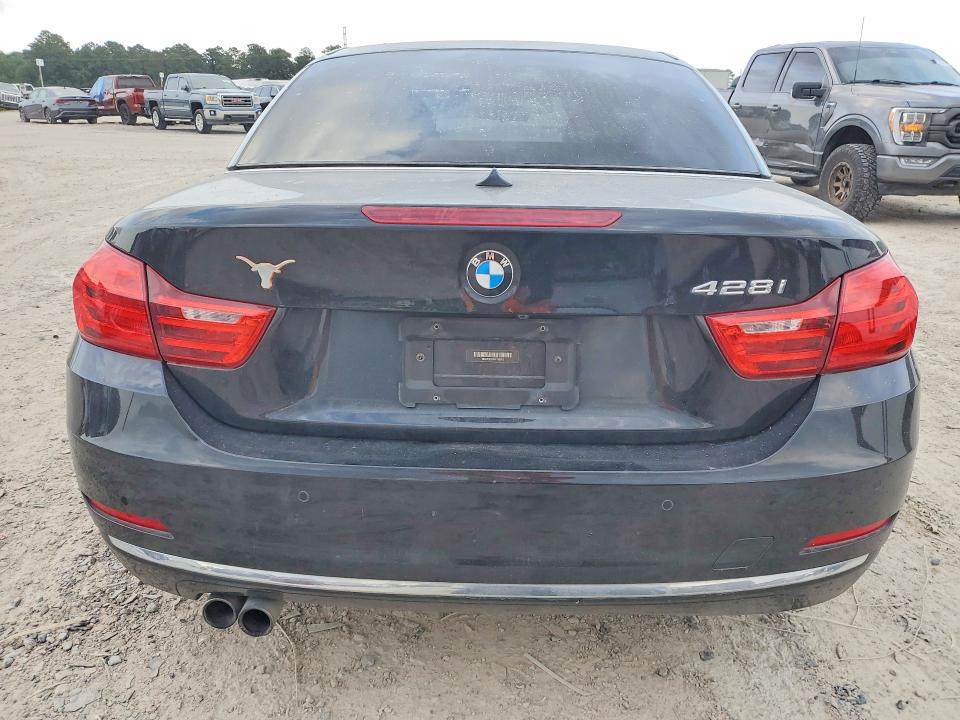2015 BMW 4er VIN WBA3V5C53FP752890 COPART salvage auction — FRONT END, Tx - Salvage Vehicle Title, sold $1,650 on 2026-08-14 (photo 6)