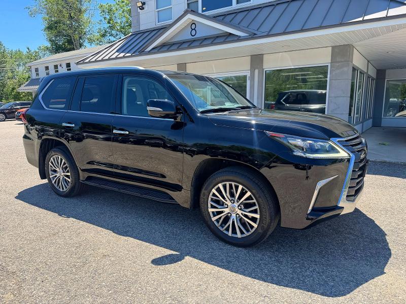 2018 Lexus Lx 570 VIN JTJHY7AX3J4266006 COPART salvage auction — MINOR DENT/SCRATCHES, OH - CERTIFICATE OF TITLE (P), sold $46,250 on 2026-07-10 (photo 1)