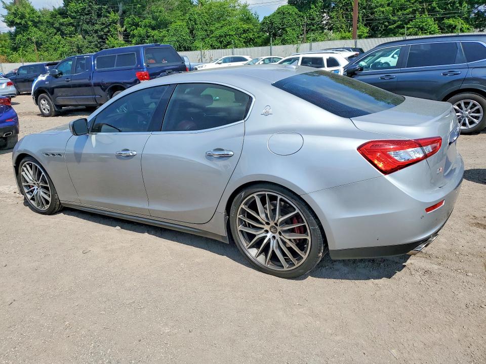 2015 Maserati Ghibli VIN ZAM57RTA9F1137270 COPART salvage auction — MINOR DENT/SCRATCHES, Pa - Certificate Of Salvage, sold $5,800 on 2026-07-15 (photo 2)