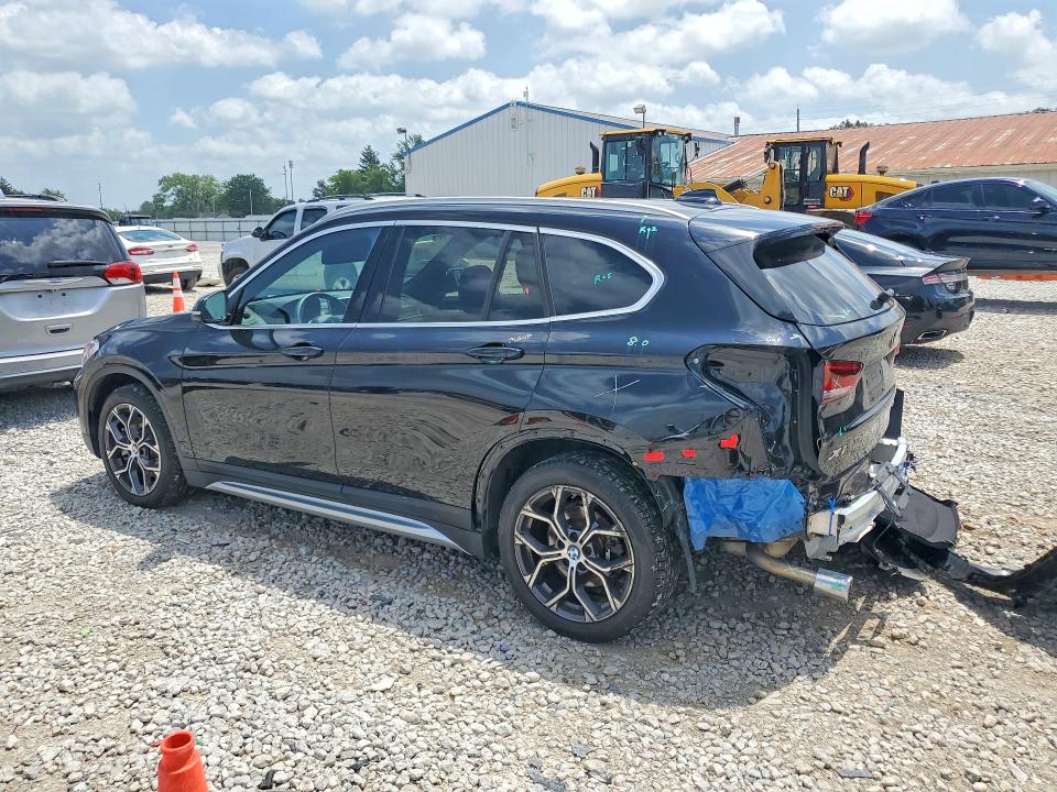2021 BMW X1 VIN WBXJG9C0XM5T01970 COPART salvage auction — REAR END, Oh - Cert Of Title-Salvage, sold $9,200 on 2026-07-17 (photo 2)