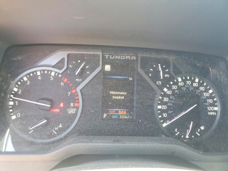 2024 Toyota Tundra VIN 5TFLA5DB0RX238017 COPART salvage auction — NORMAL WEAR, Sc - Cert Of Title-Salvage, sold $20,400 on 2026-07-31 (photo 9)