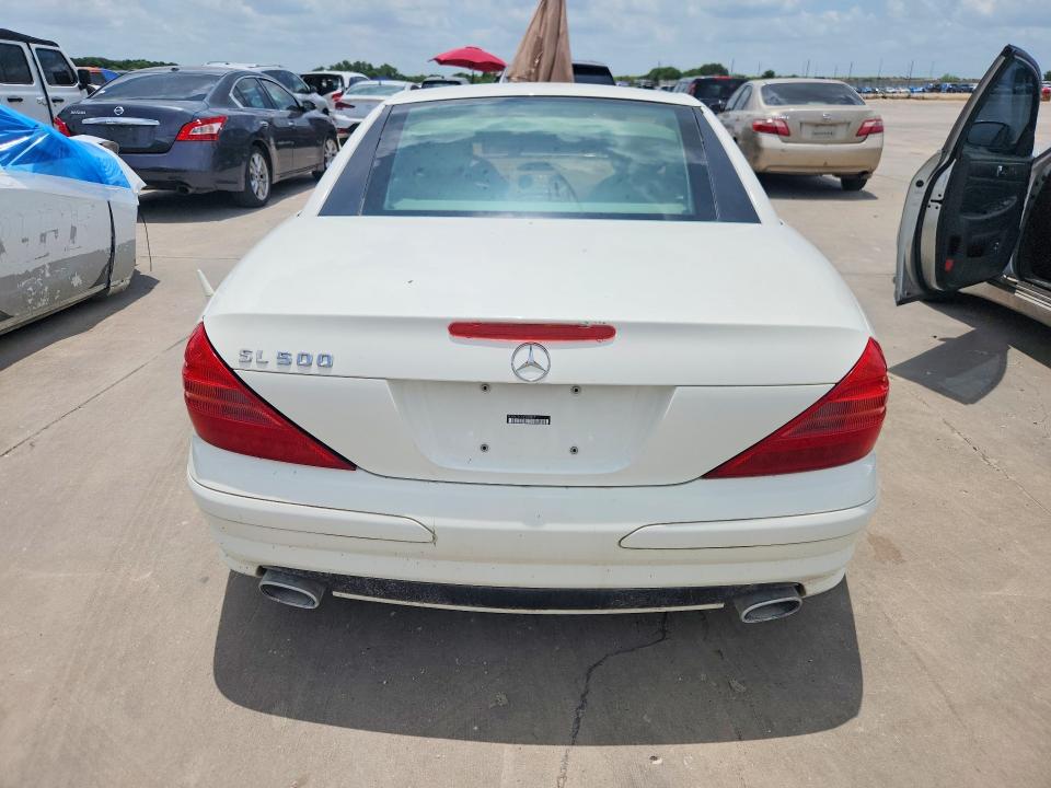 2003 Mercedes-benz Sl-class VIN WDBSK75F33F060315 COPART salvage auction — FRONT END, Tx - Certificate Of Title, sold $950 on 2026-07-09 (photo 6)