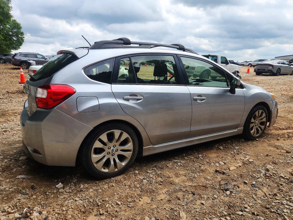 2014 Subaru VIN JF1GPAL63E8273982 COPART salvage auction — REAR END, GA - CERT OF TITLE-SALVAGE, sold $1,250 on 2026-07-31 (photo 3)