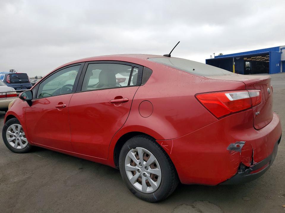 2013 Kia VIN KNADM4A32D6262706 COPART salvage auction — VANDALISM, Ca - Salvage Certificate, sold $225 on 2026-07-08 (photo 2)
