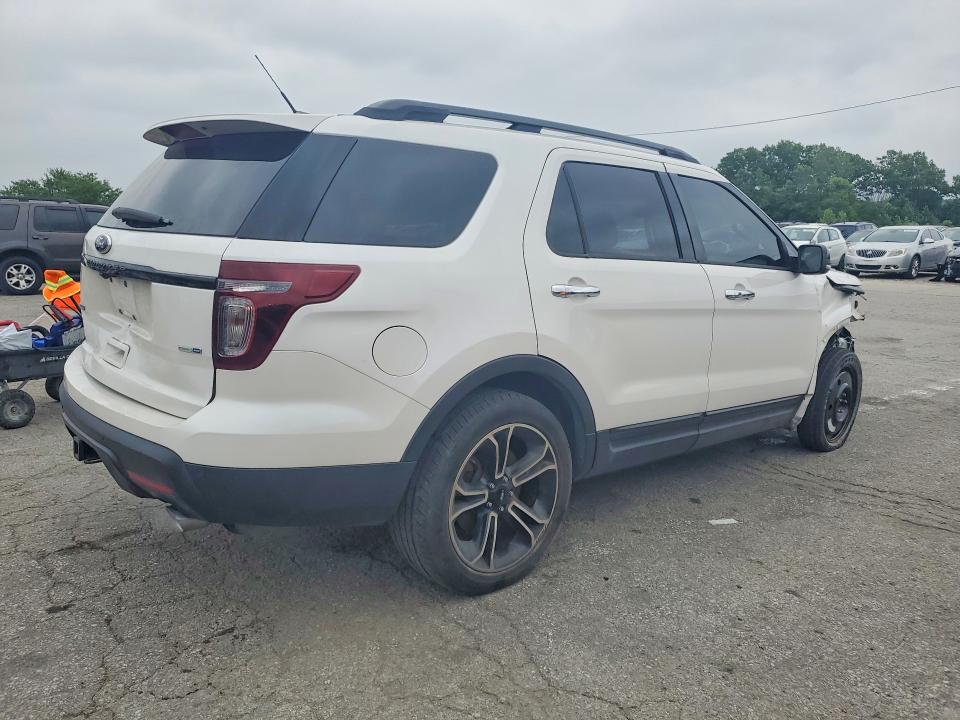 2014 Ford Explorer sport trac VIN 1FM5K8GT1EGB77696 COPART salvage auction — FRONT END, IL - SALVAGE CERTIFICATE (P), sold $1,150 on 2026-07-09 (photo 3)