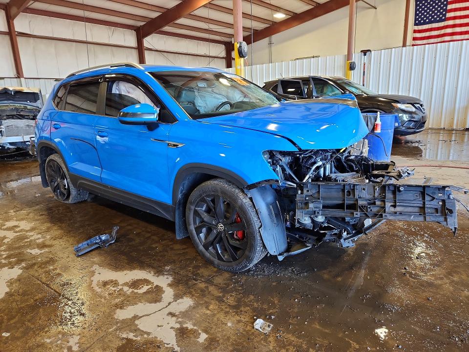 2023 Volkswagen Taos VIN 3VVNX7B24PM334789 COPART salvage auction — FRONT END, Pa - Certificate Of Salvage, sold $950 on 2026-07-02 (photo 4)