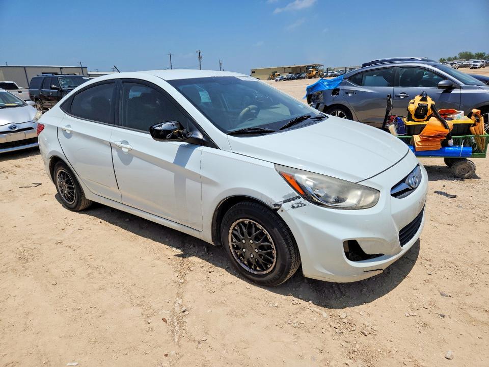2012 Hyundai VIN KMHCT4AEXCU161275 COPART salvage auction — MECHANICAL, Tx - Certificate Of Title, sold $300 on 2026-07-09 (photo 4)