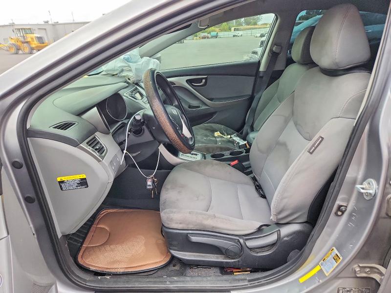 2012 Hyundai VIN KMHDH4AE8CU282392 COPART salvage auction — FRONT END, Ca - Salvage Certificate, sold $200 on 2026-07-27 (photo 7)