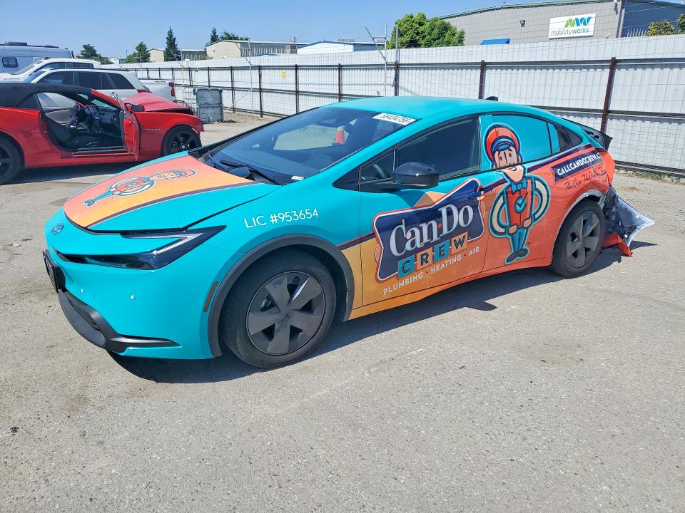 2026 Toyota Prius VIN JTDACAAU5T3079056 — COPART salvage auction photo