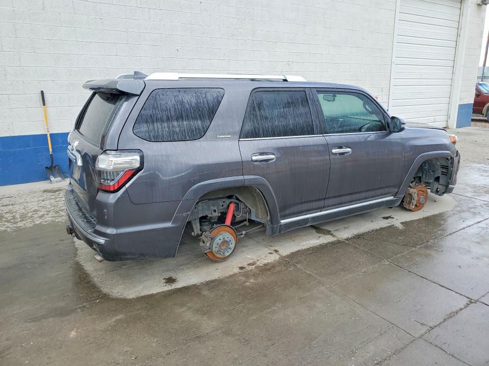 2017 Toyota 4runner VIN JTEBU5JR8H5435592 COPART salvage auction — FRONT END, UT - CERTIFICATE OF TITLE, sold $5,400 on 2026-07-23 (photo 3)