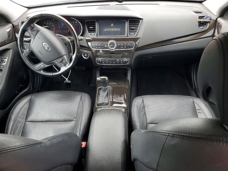 2015 Kia Cadenza VIN KNALN4D76F5168358 COPART salvage auction — FRONT END, GA - CERT OF TITLE-SALVAGE, sold $925 on 2026-07-31 (photo 8)