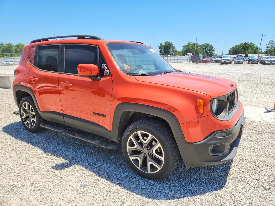 2017 Jeep Renegade VIN ZACCJBBB2HPE53773 COPART salvage auction — HAIL, Mo - Certificate Of Title, sold $7,900 on 2026-07-08 (photo 4)