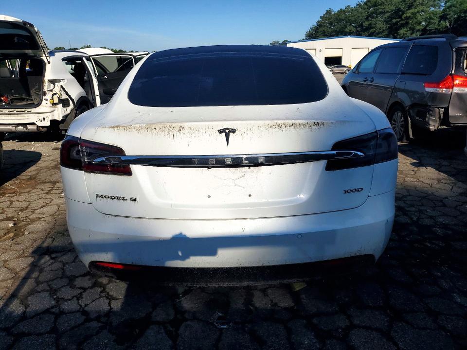 2018 Tesla Model s VIN 5YJSA1E23JF243911 COPART salvage auction — FRONT END, GA - CERT OF TITLE-SALVAGE, sold $8,500 on 2026-07-31 (photo 6)