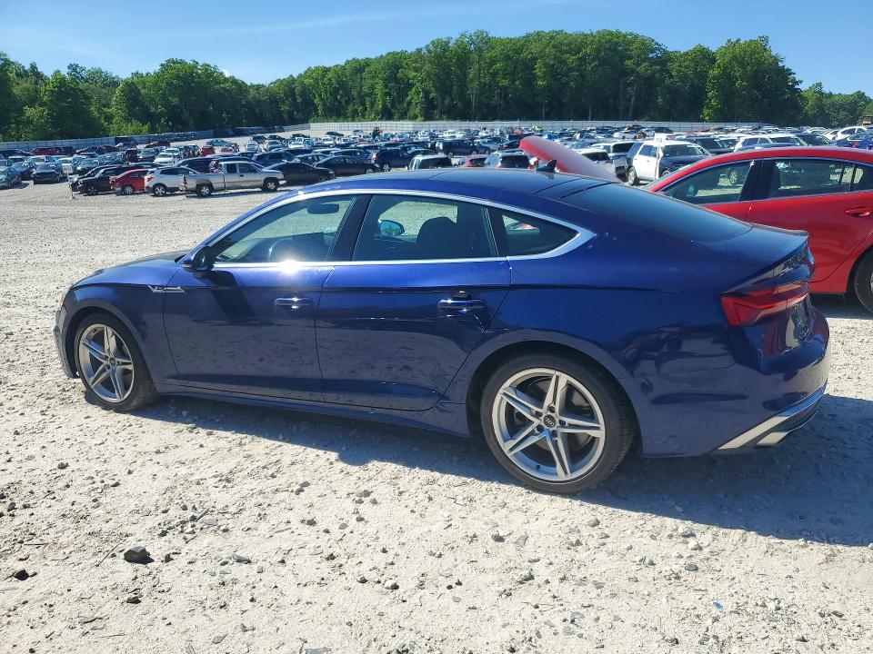 2021 Audi A5 VIN WAUDACF54MA058273 COPART salvage auction — MECHANICAL, Ma - Cert Of Title-Salvage, sold $9,700 on 2026-07-15 (photo 2)