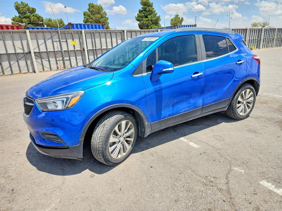 2018 Buick Encore VIN KL4CJASB1JB691537 COPART salvage auction — REAR END, Nm - Cert Of Title-Salvage, sold $300 on 2026-07-24 (photo 1)