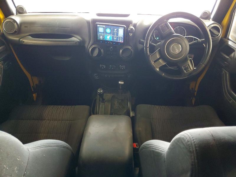 2011 Jeep Wrangler unlimited VIN 1J4BZ3H16BL519210 COPART salvage auction — FRONT END, Pa - Certificate Of Salvage, sold $900 on 2026-07-09 (photo 8)
