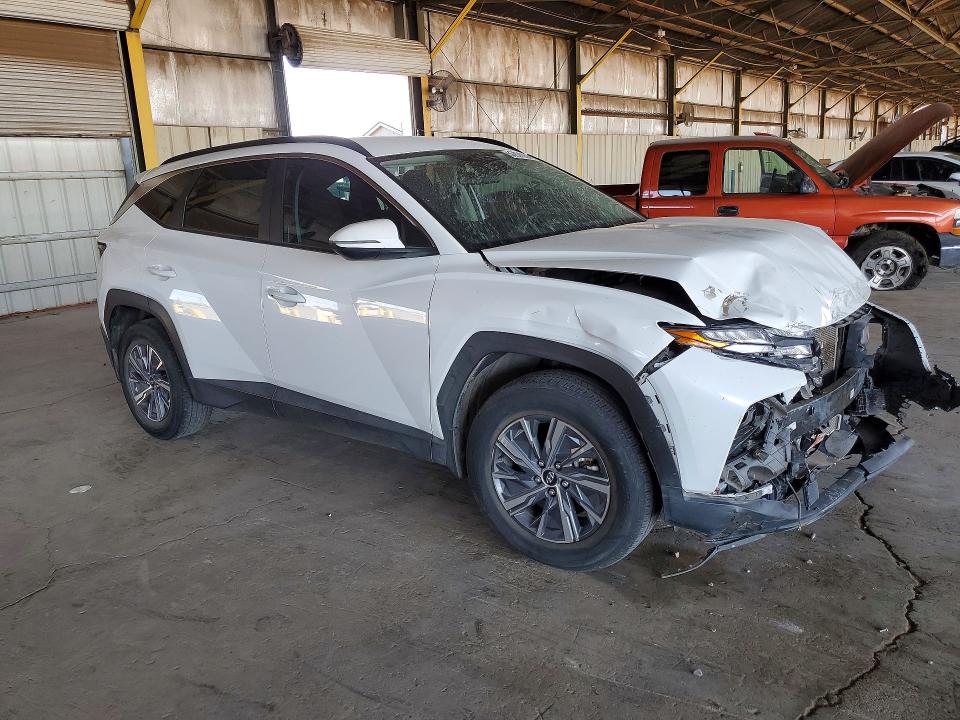 2022 Hyundai Tucson VIN KM8JBCA13NU057411 COPART salvage auction — FRONT END, Salvage Title, sold $175 on 2026-07-22 (photo 4)