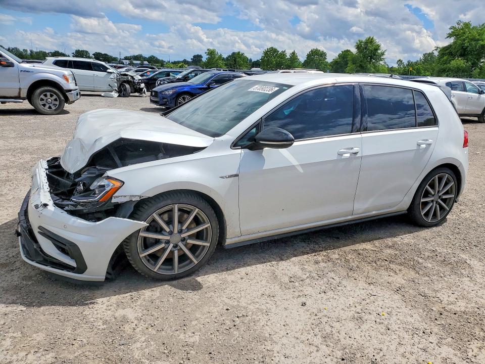 2019 Volkswagen Golf r VIN WVWVA7AU8KW171706 COPART salvage auction — FRONT END, On - Permit Salvage, sold $3,150 on 2026-07-14 (photo 1)