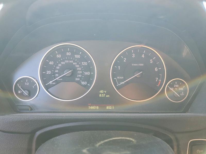 2014 BMW 3er VIN WBA3C1C50EK107690 COPART salvage auction — VANDALISM, Ca - Salvage Certificate, sold $275 on 2026-08-17 (photo 9)