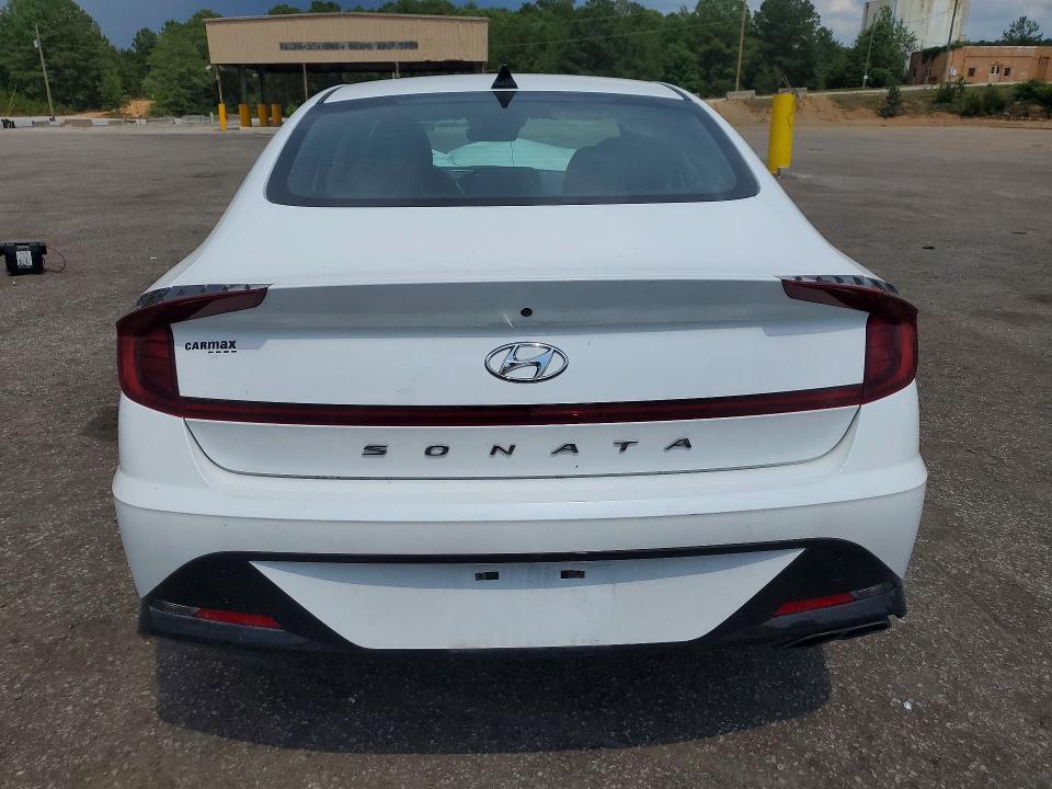 2021 Hyundai Sonata VIN KMHL64JA2MA166090 COPART salvage auction — FRONT END, Sc - Certificate Of Title, sold $2,000 on 2026-07-07 (photo 6)