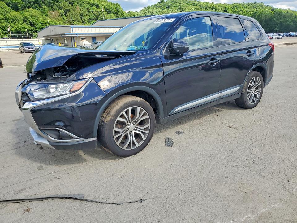 2018 Mitsubishi Outlander VIN JA4AZ3A39JZ010635 COPART salvage auction — FRONT END, PA - CERTIFICATE OF SALVAGE, sold $1,350 on 2026-07-02 (photo 1)