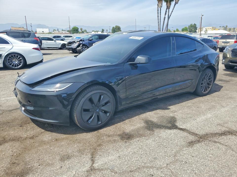 2025 Tesla Model 3 VIN 5YJ3E1EA2SF921274 — COPART salvage auction photo