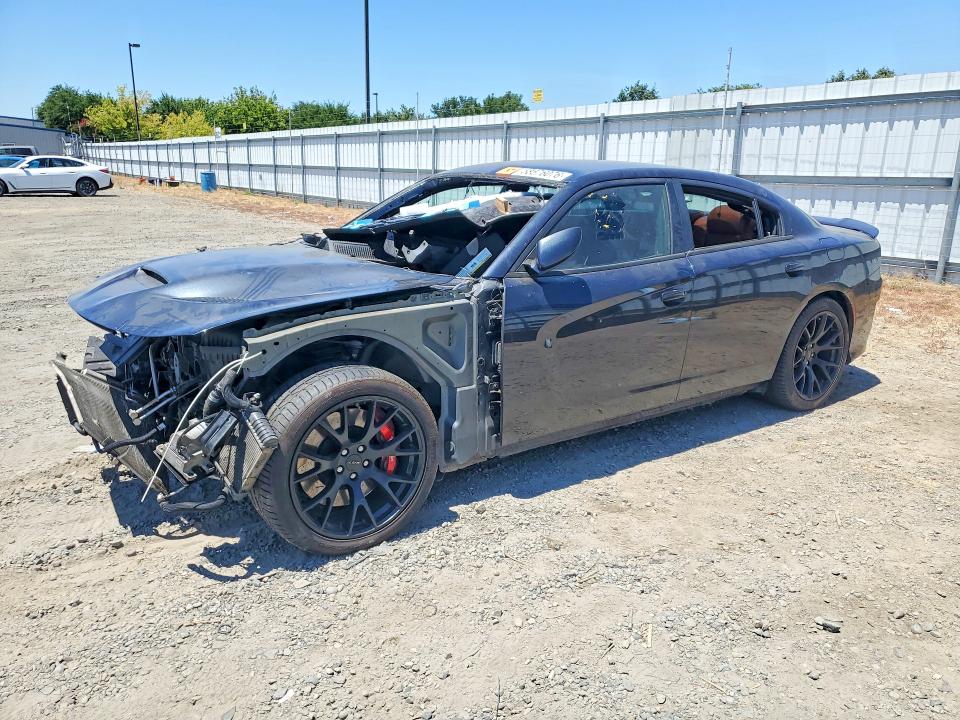 2016 Dodge Charger VIN 2C3CDXL96GH222153 COPART salvage auction — FRONT END, Ca - Salvage Certificate, sold $15,200 on 2026-07-28 (photo 1)