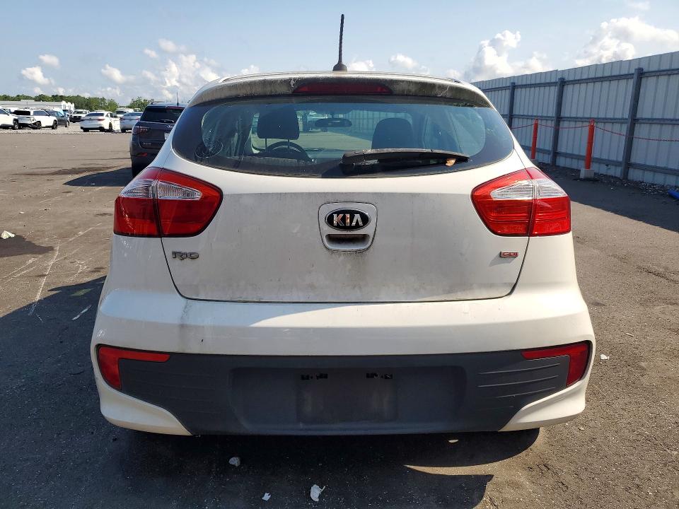 2016 Kia Rio VIN KNADM5A30G6647627 COPART salvage auction — SIDE, Fl - Cert Of Title Slvg Rebuildable, sold $1,450 on 2026-07-08 (photo 6)