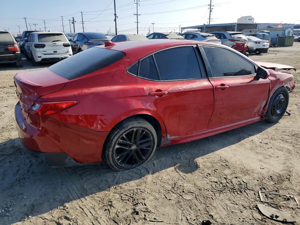 2025 Toyota Camry VIN 4T1DAACK1SU184681 COPART salvage auction — FRONT END, Az - Dis/Dlr/Exp Only Salvage Title, sold $11,000 on 2026-07-29 (photo 3)