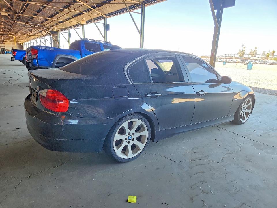 2006 BMW 3 series VIN WBAVB33546KS36959 COPART salvage auction — MECHANICAL, Az - Certificate Of Title (P), sold $275 on 2026-07-15 (photo 3)