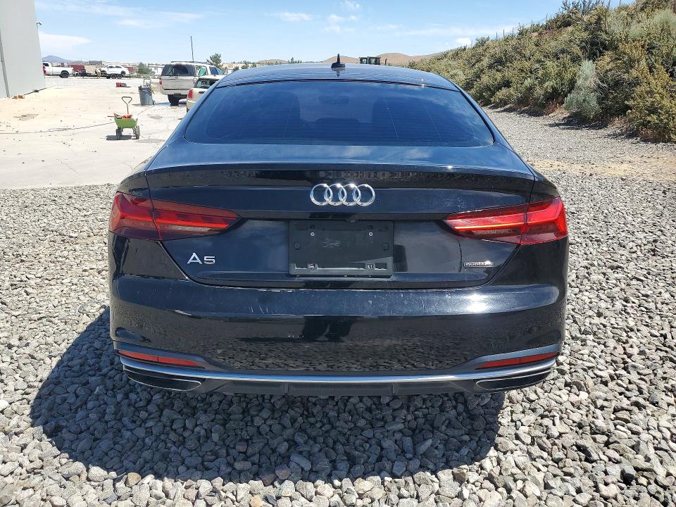 2020 Audi A5 VIN WAUANCF53LA006400 COPART salvage auction — FRONT END, Tx - Salvage Vehicle Title, sold $5,900 on 2026-07-30 (photo 6)