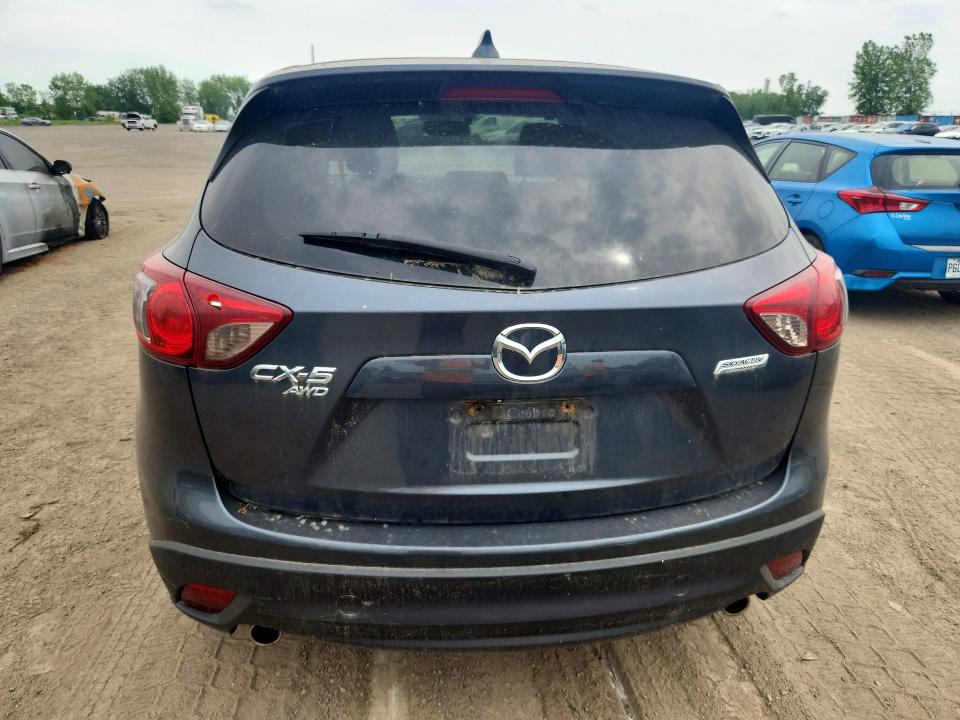 2013 Mazda Cx-5 VIN JM3KE4DEXD0134423 COPART salvage auction — FRONT END, Qc - Gravement Accidente, sold $3,350 on 2026-07-14 (photo 6)