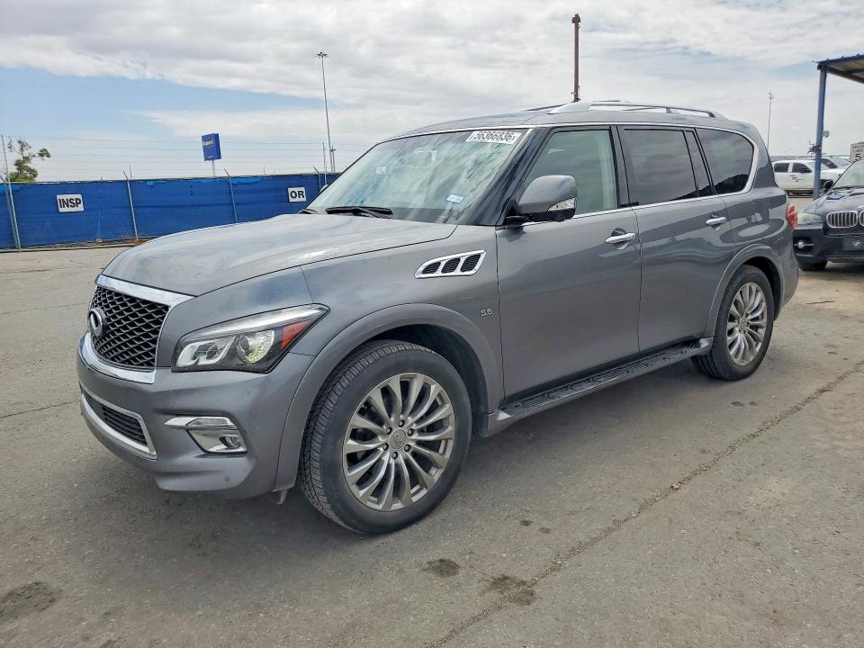 2017 Infiniti VIN JN8AZ2ND1H9830838 COPART salvage auction — SIDE, Tx - Salvage Vehicle Title, sold $4,550 on 2026-07-10 (photo 1)