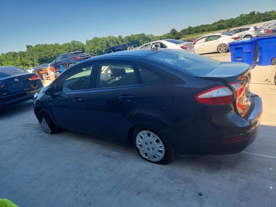 2017 Ford Fiesta VIN 3FADP4AJ0HM155786 COPART salvage auction — REAR END, Ga - Cert Of Title-Salvage, sold $125 on 2026-07-09 (photo 2)