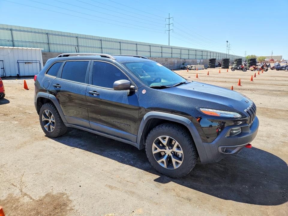 2016 Jeep Cherokee VIN 1C4PJMBS6GW246849 COPART salvage auction — FRONT END, Nm - Cert Of Title-Salvage, sold $1,500 on 2026-07-09 (photo 4)