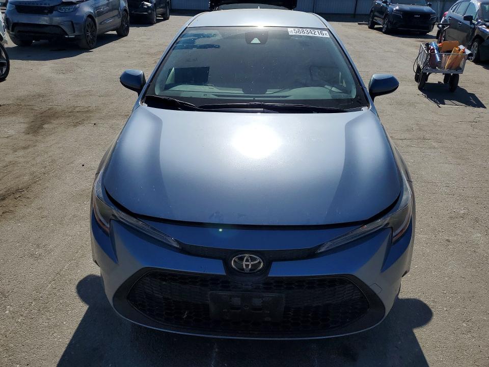 2021 Toyota VIN JTDEPMAEXMJ150748 COPART salvage auction — REAR END, Ca - Salvage Certificate, sold $6,300 on 2026-07-31 (photo 5)