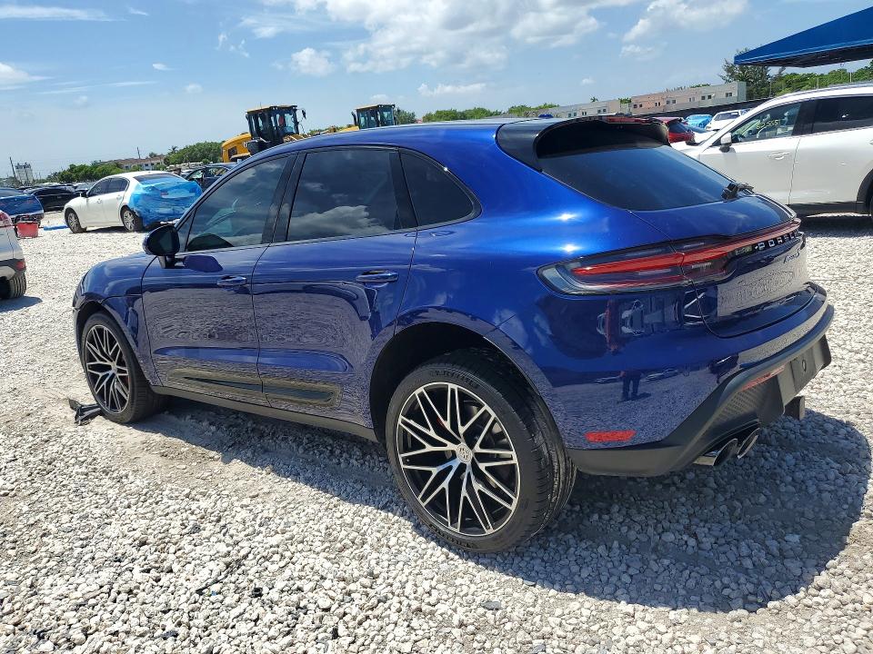 2024 Porsche Macan VIN WP1AG2A58RLB36764 COPART salvage auction — FRONT END, Fl - Cert Of Title Slvg Rebuildable, sold $7,200 on 2026-07-28 (photo 2)