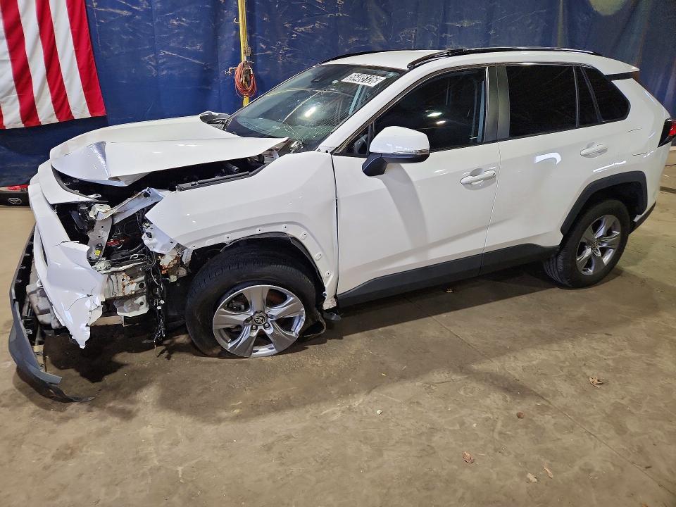 2022 Toyota Rav4 VIN 2T3W1RFVXNC184981 COPART salvage auction — FRONT END, Ms - Certificate Of Title, sold $11,000 on 2026-07-30 (photo 1)
