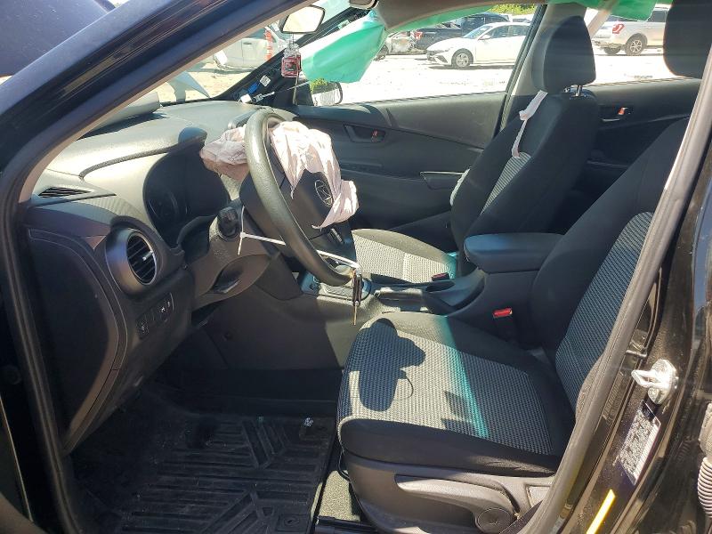 2019 Hyundai Kona VIN KM8K1CAA6KU283610 COPART salvage auction — FRONT END, Mo - Salvage Certificate Of Title, sold $850 on 2026-07-24 (photo 7)